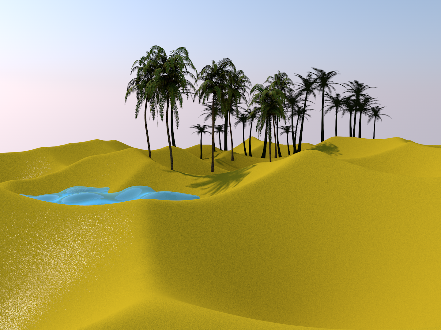 palms render